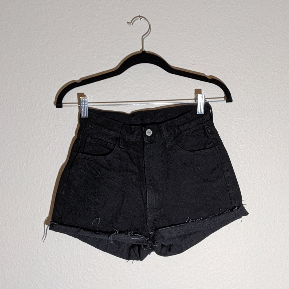 Brandy Melville/ J Galt Black High Waisted Shorts